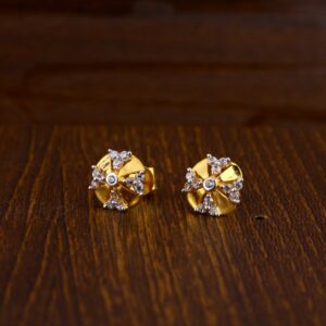 22KT Gold Fancy Ladies Tops Earrings LTE174