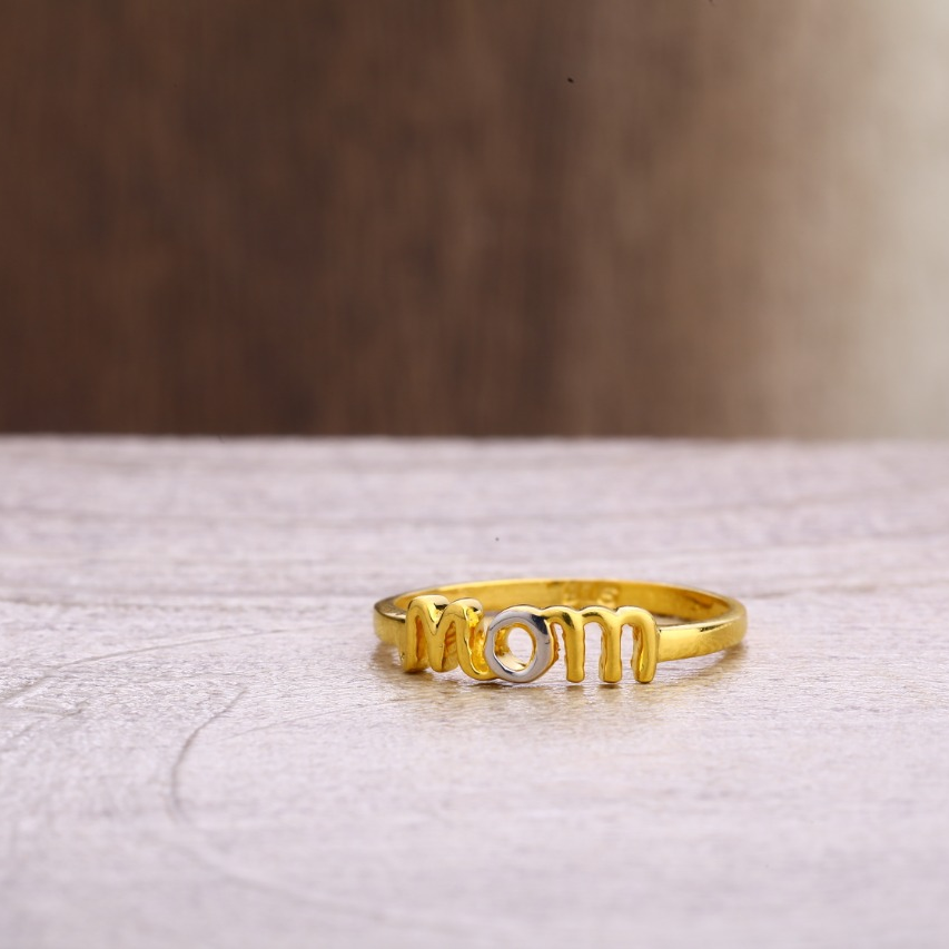 916 Gold Exclusive Ladies Plain Ring LPR366