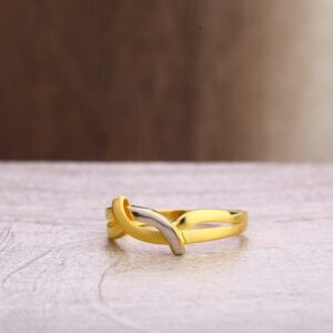 22ct gold hallmark exclusive ladies plain ring lpr343