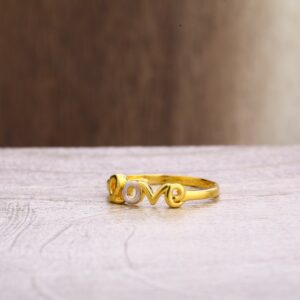 22ct gold gorgeous ladies plain ring LPR337