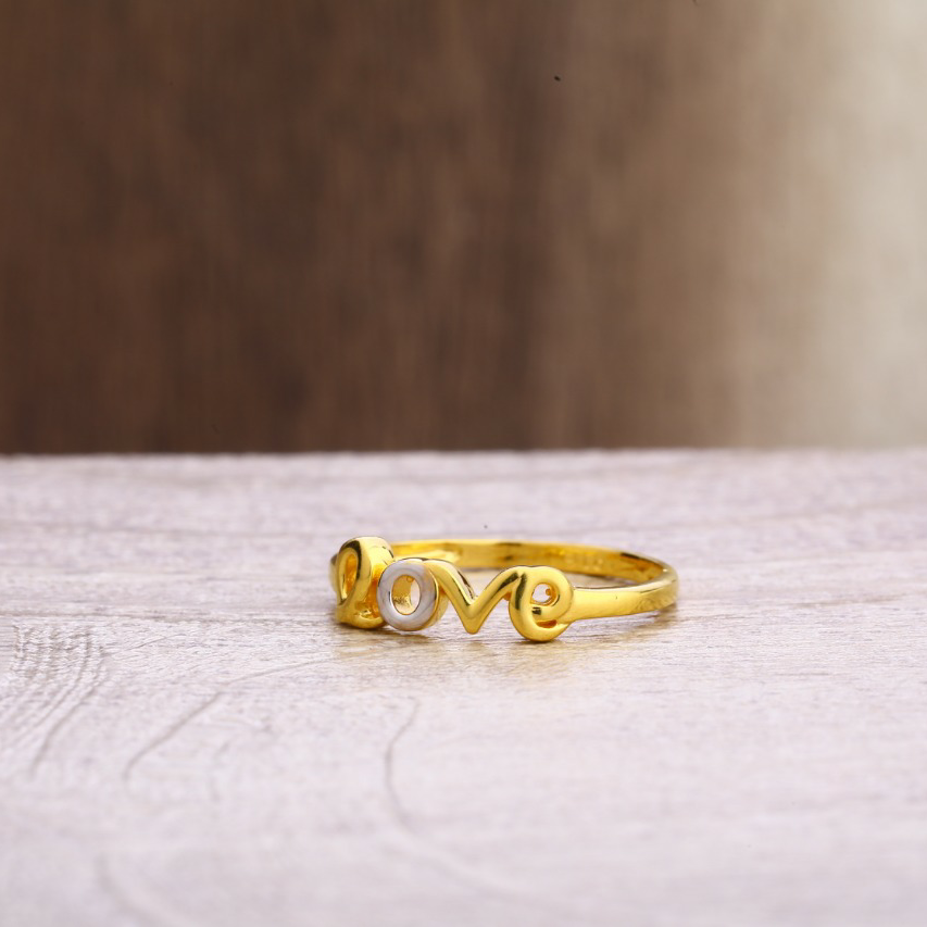 22ct gold gorgeous ladies plain ring LPR337