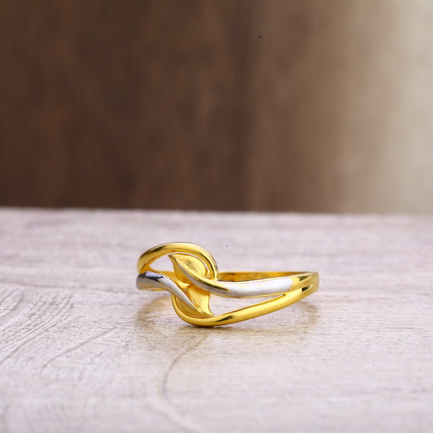 22ct gold exclusive ladies plain ring lpr335