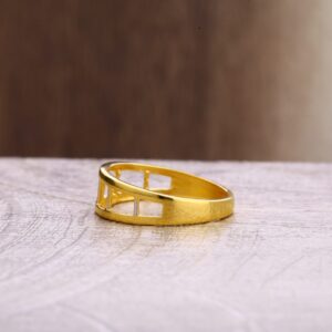 22KT Gold Hallmark Exclusive Ladies Plain Ring LPR321