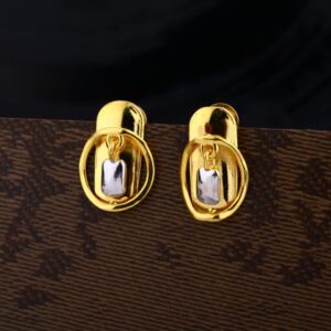 916 Gold Exclusive Ladies Plain Earring LPE276