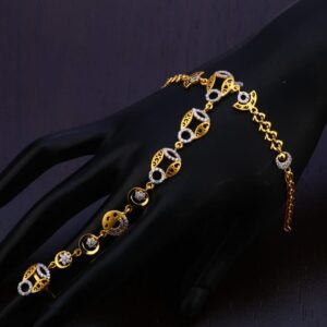 916 Gold CZ Gorgeous Ladies Hathpan HP37