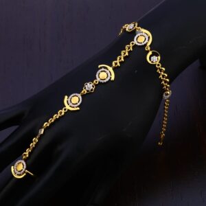 916 Gold CZ Exclusive Ladies Hathpan HP40