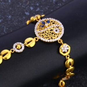 916 Gold CZ Delicate Ladies Hathpan HP52