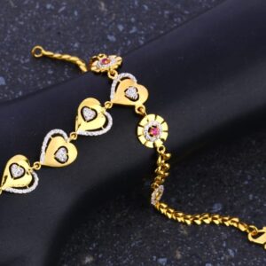 916 Gold CZ Ladies Hathpan HP46