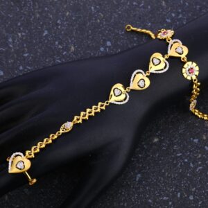 916 Gold CZ Ladies Hathpan HP46