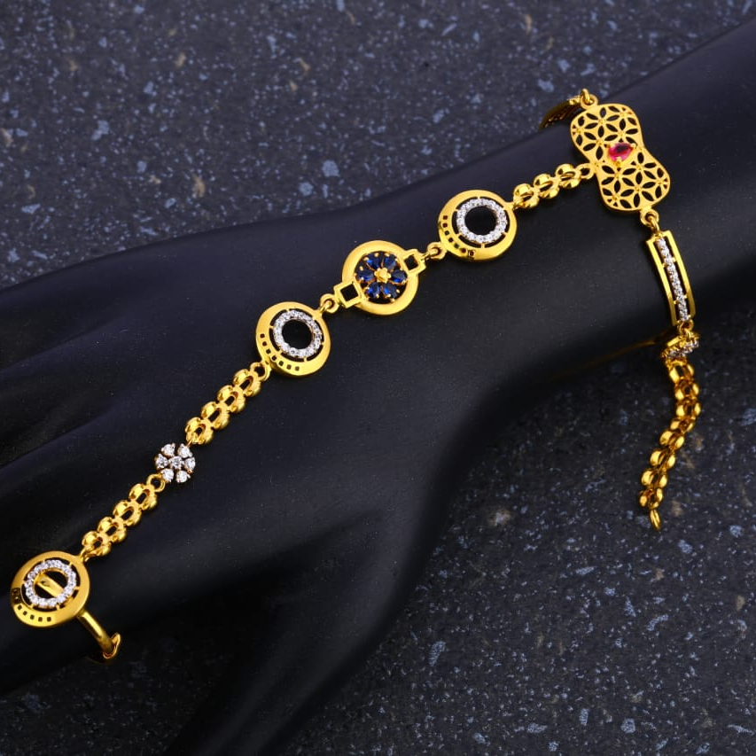 916 Gold Hallmark Stylish Ladies Hathpan HP49