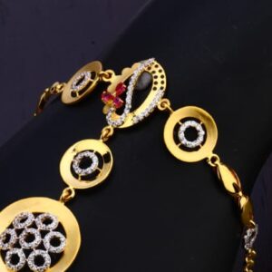 916 Gold Ladies Stylish Hathpan HP42