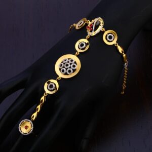 916 Gold Ladies Stylish Hathpan HP42