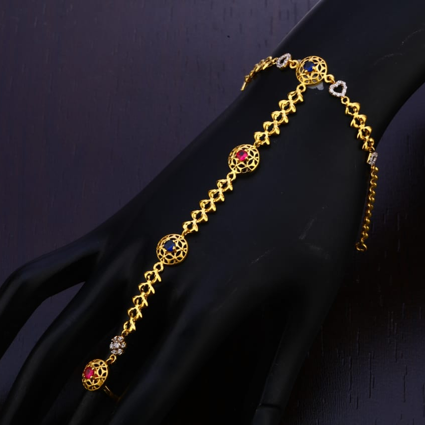 916 Gold Ladies Fancy Hathpan HP35