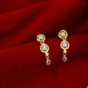 916 Gold CZ Exclusive Ladies Chain Necklace set CN251