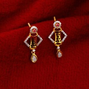 916 Gold CZ Classic Ladies Chain Necklace set CN253