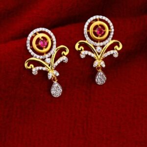 916 Gold Hallmark Fancy Ladies Chain Necklace set CN268