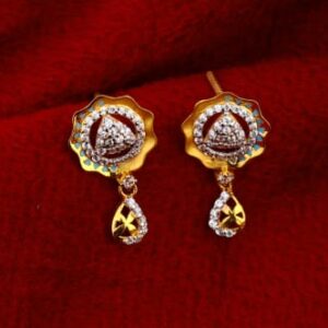 916 Gold Hallmark Delicate Ladies Chain Necklace set CN255