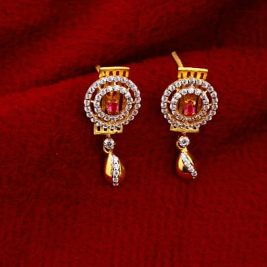 916 Gold Ladies Classic Chain Necklace set CN260 - Image 2