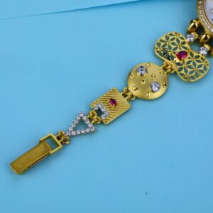 750 Rose Gold CZ Delicate Ladies Watch LW02
