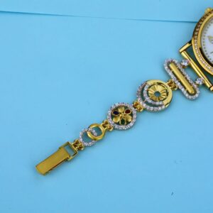 750 Rose Gold CZ Ladies Watch LW03