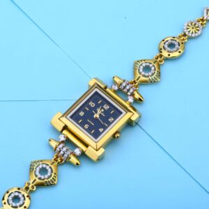 750 Rose Gold Hallmark Fancy Ladies Watch LW10