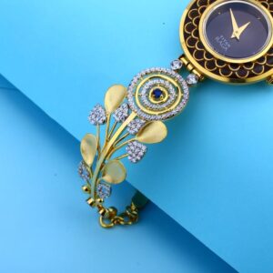 750 Rose Gold Hallmark Delicate Ladies Watch LW08