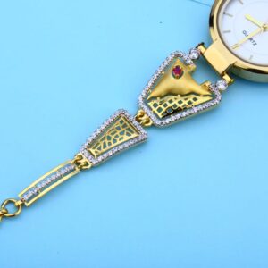 750 Rose Gold Hallmark Designer Ladies Watch LW07