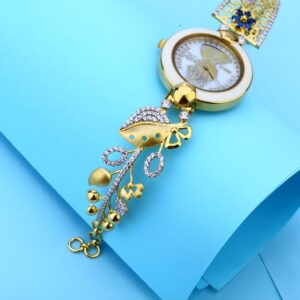 750 rose gold hallmark classic ladies watch lw06