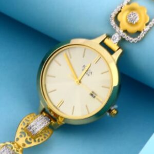 750 Rose Gold Fancy Ladies Watch LW15