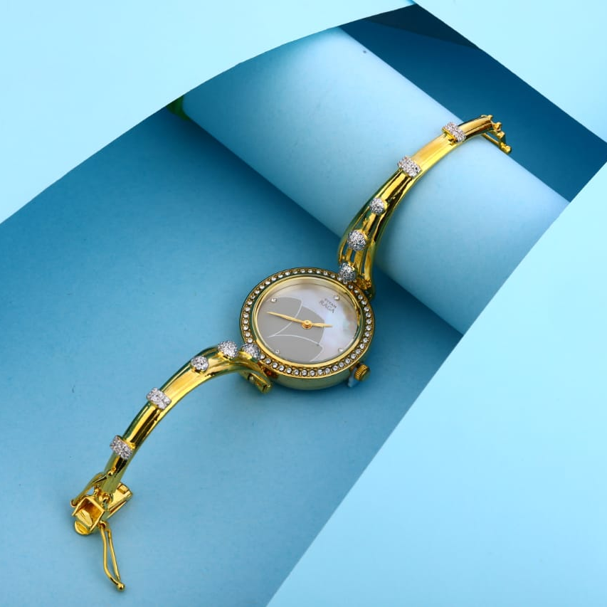750 Rose Gold Designer Ladies Watch LW18