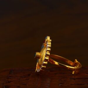 916 Gold CZ Antique Gorgeous Ladies Ring LAR126