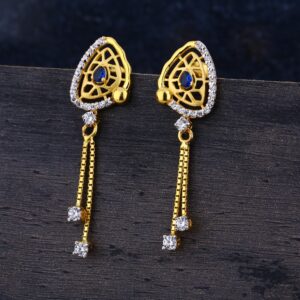 22KT  CZ Gold Exclusive Jhummar Earring LJE332