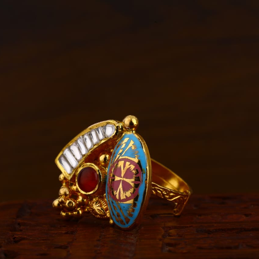 916 Gold CZ Antique Gorgeous Ladies Ring LAR121