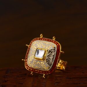 916 Gold CZ Antique Fancy Ladies Ring LAR120