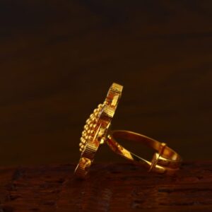 916 Gold CZ Antique Exclusive Ladies Ring LAR133