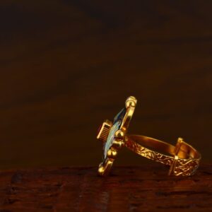 916 Gold Hallmark Antique Stylish Ladies Ring LAR137
