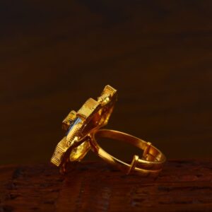 916 Gold Hallmark Antique Fancy Ladies Ring LAR132