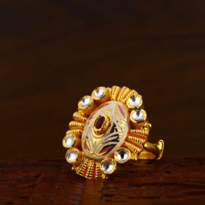 916 Gold Hallmark Antique Delicate Ladies Ring LAR138