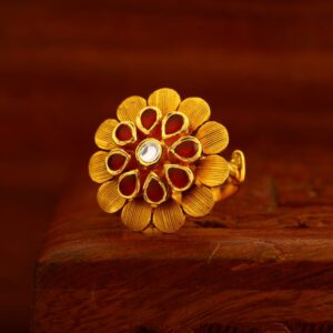916 Gold Antique Stylish Ladies Ring LAR239
