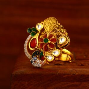 916 Gold Antique Exclusive Ladies Ring LAR229