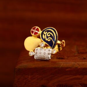22CT Gold Hallmark Antique Fancy Ladies Ring LAR198