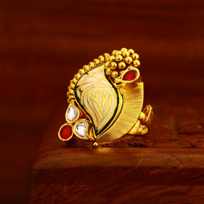 22CT Gold Antique Delicate Ladies Ring LAR187