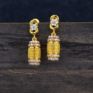 22KT CZ  Gold Ladies Gorgeous  Jhummar Earring LJE361