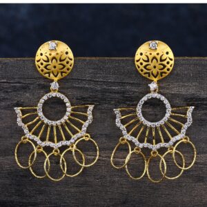 916 Gold Hallmark Women's Stylish  Jhummar Earring LJE354