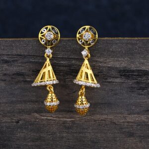 916 Gold Hallmark Women's Exclusive Jhummar Earring LJE351
