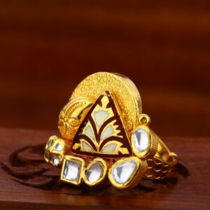 22KT Gold Antique Classic Ladies Ring LAR118