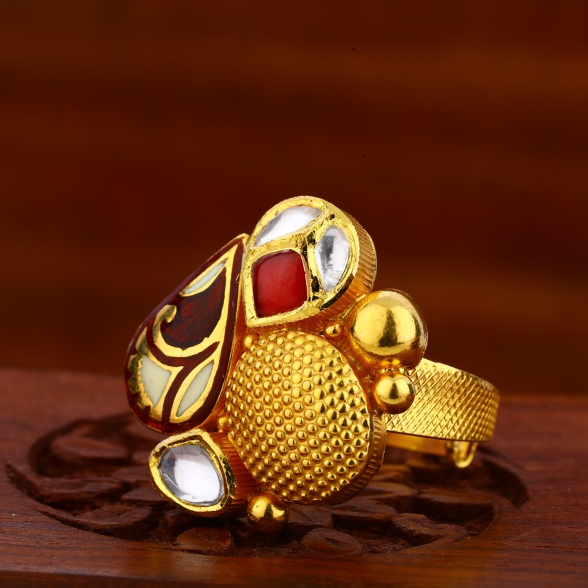 22KT Gold Hallmark Antique Gorgeous Ladies Ring LAR116