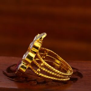 22KT Gold Hallmark Antique Exclusive Ladies Ring LAR114