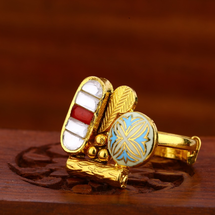 22KT Gold Antique Fancy Ladies Ring LAR107