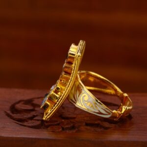 22KT Gold Antique Delicate Ladies Ring LAR105
